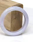 Baikalla Jewelry Jadeite Jade Bangle Bracelet Genuine Burmese Lavender Jadeite Jade Bracelet Bangle ( 55.4 mm )
