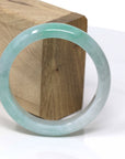 Baikalla Jewelry Jadeite Jade Bangle Bracelet Real Burmese Green Jadeite Jade Bangle Bracelet ( 57.0 mm )