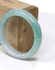 Baikalla Jewelry Jadeite Jade Bangle Bracelet Real Burmese Green Jadeite Jade Bangle Bracelet ( 57.0 mm )