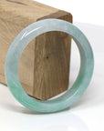 Baikalla Jewelry Jadeite Jade Bangle Bracelet Real Burmese Green Jadeite Jade Bangle Bracelet ( 57.0 mm )