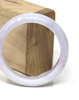Baikalla Jewelry Jadeite Jade Bangle Bracelet Natural Burmese Lavender Jadeite Jade Bracelet Bangle ( 58.23 mm )