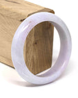 Baikalla Jewelry Jadeite Jade Bangle Bracelet Natural Burmese Lavender Jadeite Jade Bracelet Bangle ( 58.23 mm )
