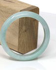 Baikalla Jewelry Jadeite Jade Bangle Bracelet Genuine Burmese Ice Jadeite Jade Bangle Bracelet ( 57.6 mm )