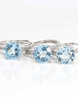 Baikalla Jewelry Gemstone Ring Baikalla™ Sterling Silver Sky Blue Topaz Ring