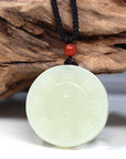 Baikalla Jewelry Jade Pendant Necklace Baikalla™ "Classic Yin Yang" Genuine HeTian White Nephrite Jade Yinyang Pendant Necklace