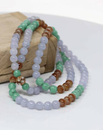 Baikalla Jewelry Genuine Jadeite Jade Multiple Colors Beads Necklace 28 inches