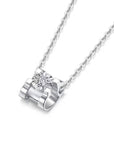 Baikalla Jewelry Gold Diamond Necklace 18k White Gold Baikalla™ "You are the only one to me" 18k gold diamond necklace