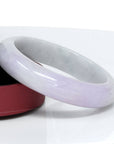 Baikalla Jewelry Jadeite Jade Bangle Bracelet Genuine Burmese Lavender Jadeite Jade Bracelet Bangle ( 58.3 mm )