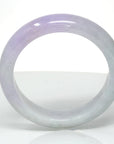 Baikalla Jewelry Jadeite Jade Bangle Bracelet Genuine Burmese Lavender Jadeite Jade Bracelet Bangle ( 58.3 mm )