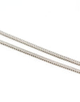 Baikalla Jewelry Silver Chain Italian Sterling Silver Box Chain 18 inch