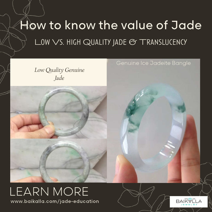 Genuine jadeite Jade Bangle Bracelet