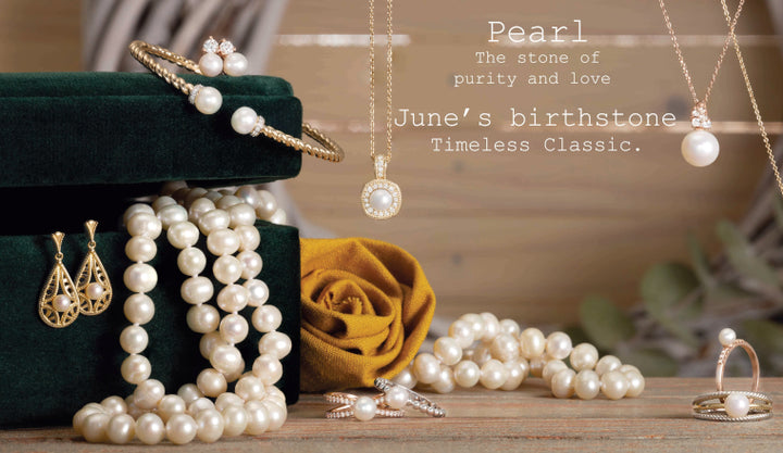 JUNE BIRTHSTONE | Pearl Jewelry | Birthday Gift