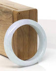 Baikalla Natural Lavender Jadeite Jade Bangle Bracelet (50 mm) 
