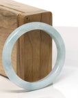 Baikalla Natural Jadeite Jade Bangle Bracelet (56.2 mm) 