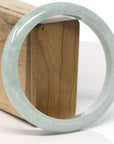 Baikalla Natural Light Green Jadeite Jade Bangle Bracelet (66.5mm) 