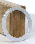 Baikalla Natural Jadeite Jade Bangle Bracelet (56.4mm) 