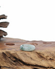 Natural Burmese Green Jadeite Jade Band Ring