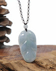 Genuine Burmese Jadeite Jade Pendant Necklace