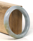 Baikalla Natural Green Jadeite Jade Bangle Bracelet (58.6 mm) 