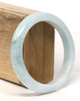 Baikalla Natural Green Jadeite Jade Bangle Bracelet (58.7 mm) 