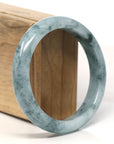 Baikalla Natural Green Jadeite Jade Bangle Bracelet (59.7 mm) 