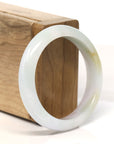 Baikalla Natural Yellow Jadeite Jade Bangle Bracelet (54.2 mm) 