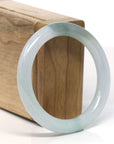 Natural Burmese Ice Jadeite Jade Bangle Bracelet (53.70mm) 