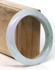 Baikalla High end Ice Green Natural Jadeite Jade Bangle ( 57.4 mm )