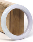 Baikalla Natural Lavender Jadeite Jade Bangle ( 59.1 mm )