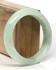 Baikalla Ice Green Natural Jadeite Jade Bangle ( 57.5 mm )