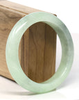Baikalla Ice Green Natural Jadeite Jade Bangle ( 57.5 mm )