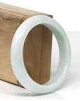 Baikalla™ "Classic Bangle" Genuine Burmese Green Jadeite Jade Bangle Bracelet (56.8 mm) 