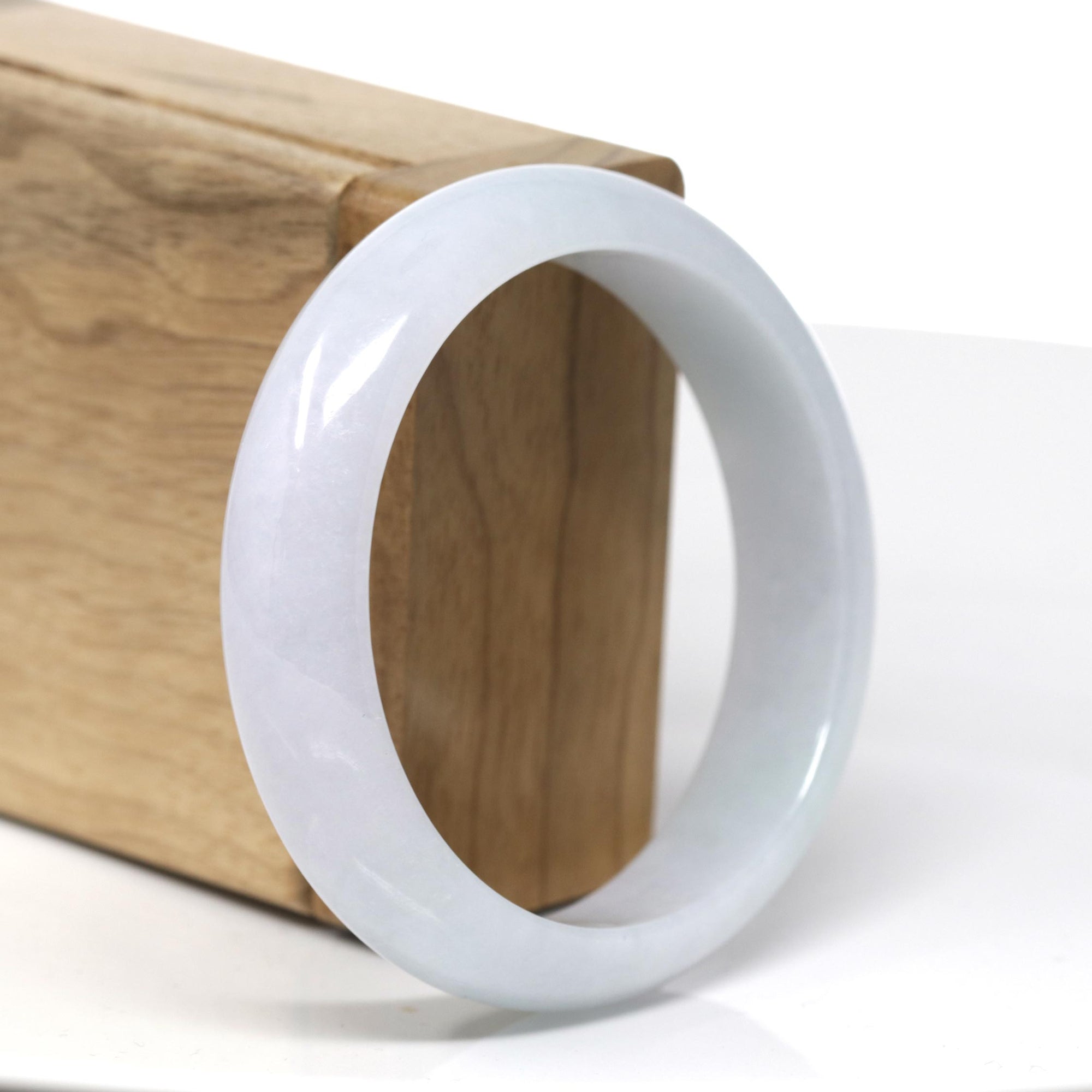 Baikalla™ "Classic Bangle" Genuine Burmese High Quality Jadeite Jade Bangle (57.3mm) 