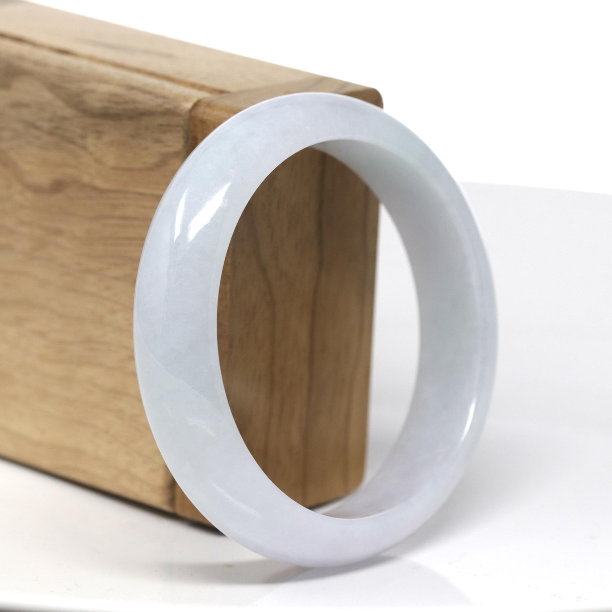 Baikalla™ "Classic Bangle" Genuine Burmese High Quality Jadeite Jade Bangle (57.3mm) 