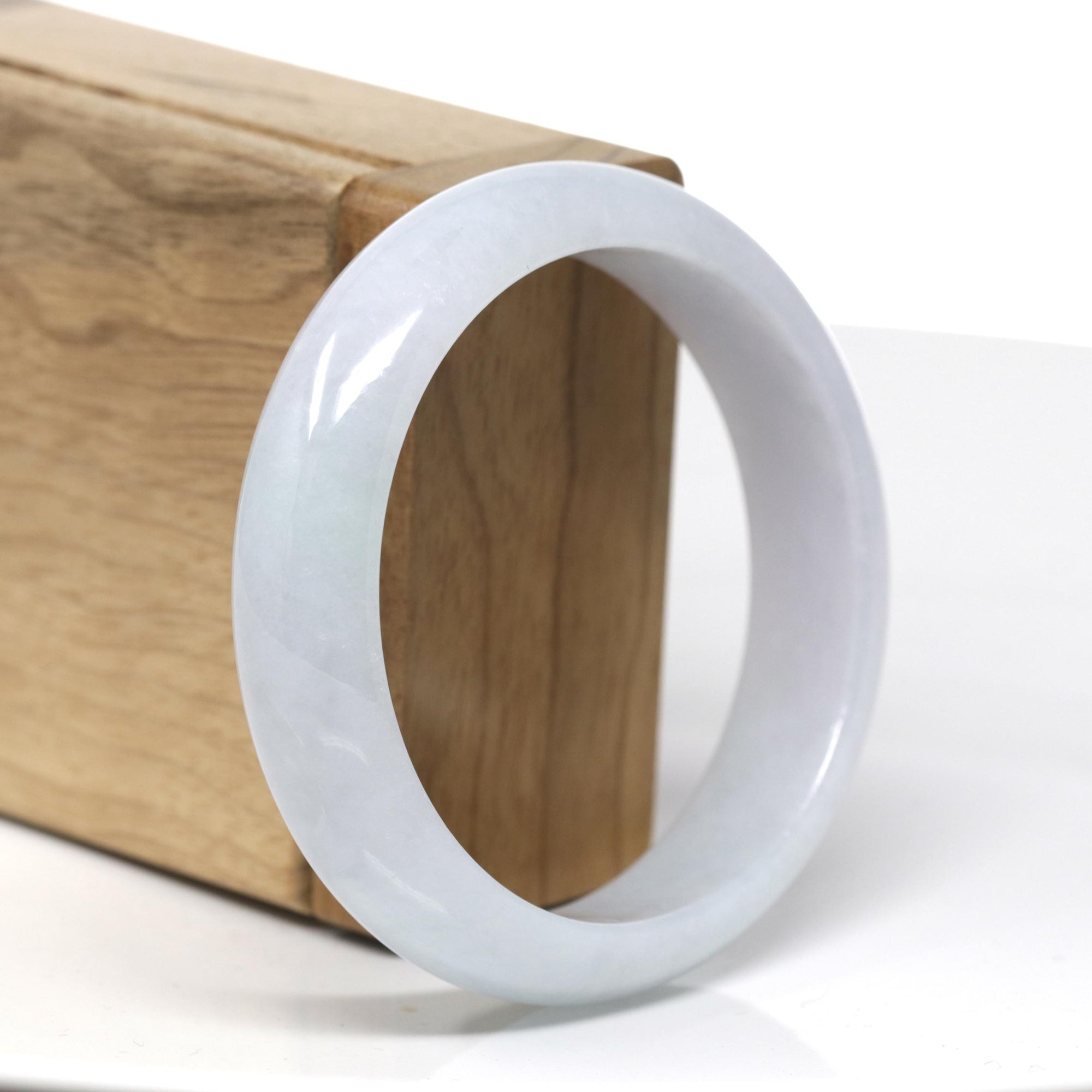 Baikalla™ "Classic Bangle" Genuine Burmese High Quality Jadeite Jade Bangle (57.3mm) 