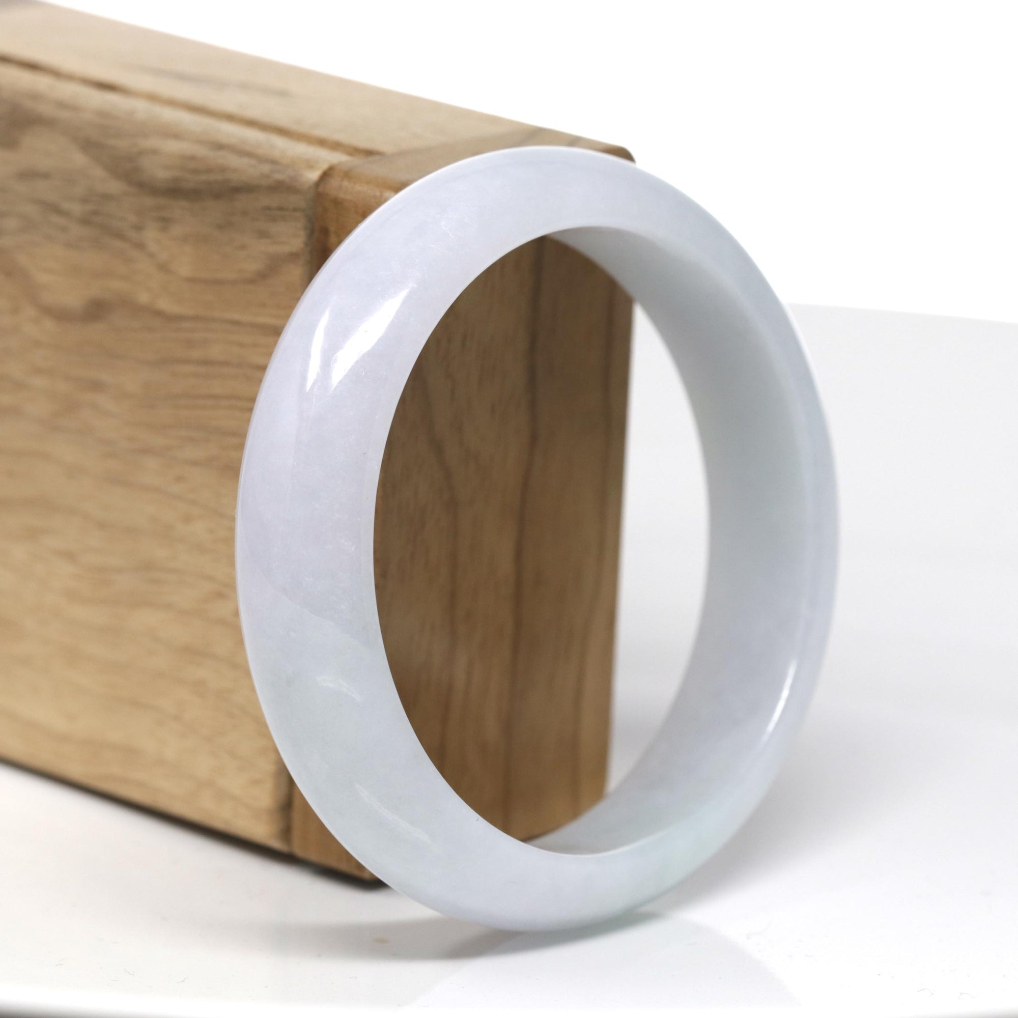 Baikalla™ "Classic Bangle" Genuine Burmese High Quality Jadeite Jade Bangle (57.3mm) 