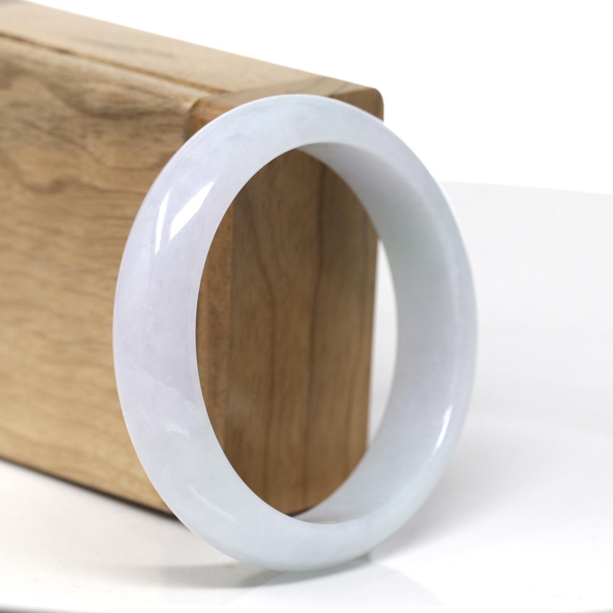 Baikalla™ "Classic Bangle" Genuine Burmese High Quality Jadeite Jade Bangle (57.3mm) 
