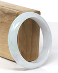 Natural Burmese Lavender Jade Jadeite Bangle Bracelet ( 58.03 mm ) 