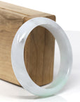 Natural Burmese Lavender Jade Jadeite Bangle Bracelet ( 58.03 mm ) 