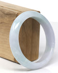 Genuine Lavender Jadeite Jade Bangle Bracelet (58.4mm) 