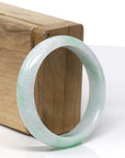 Baikalla™ "Classic Bangle" Genuine Burmese Green Jadeite Jade Bangle Bracelet ( 53.35 ) 