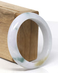 Baikalla™ "Classic Bangle" Genuine Burmese Jadeite Jade Bangle Bracelet ( 55.6 mm) 