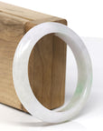 Genuine Burmese Jadeite Jade Bangle Bracelet (56.33 mm) 