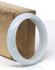 Baikalla™ "Classic Bangle" Genuine Burmese Jadeite Jade Bangle Bracelet (55.51mm) 