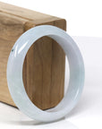 Baikalla™ "Classic Bangle" Genuine Burmese Jadeite Jade Bangle Bracelet (55.51mm) 