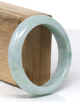 Baikalla Natural Green Jade Jadeite Bangle Bracelet (56.85mm ) 
