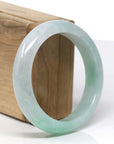 Natural Burmese Green Jadeite Jade Bangle Bracelet ( 57.0 mm ) 