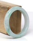 Baikalla Natural Apple-Green Jadeite Jade Bangle (55.47mm) 