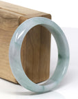 Baikalla Natural Blue-Green Jadeite Jade Bangle Bracelet (57.22 mm) 