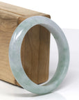 Baikalla Natural Blue-Green Jadeite Jade Bangle Bracelet (57.39 mm) 